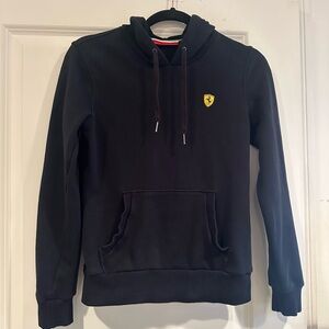 Authentic Black Ferrari Hoodie